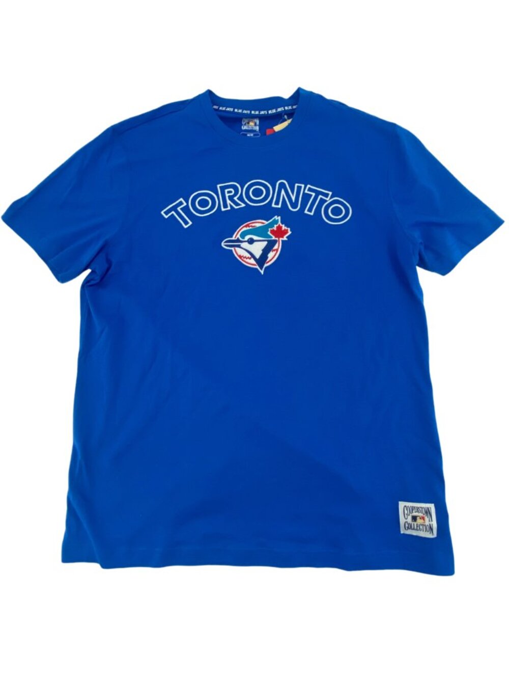 Coopersrown Collection | Men's Toronto Blue Jays T-Shirt | Size Medium | Blue